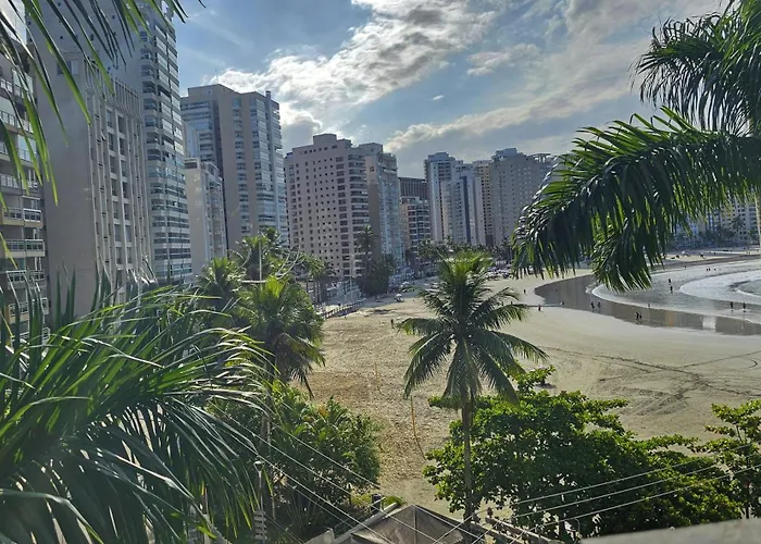 Vista Pro Mar - Piscina - Praia Das Asturias Guarujá